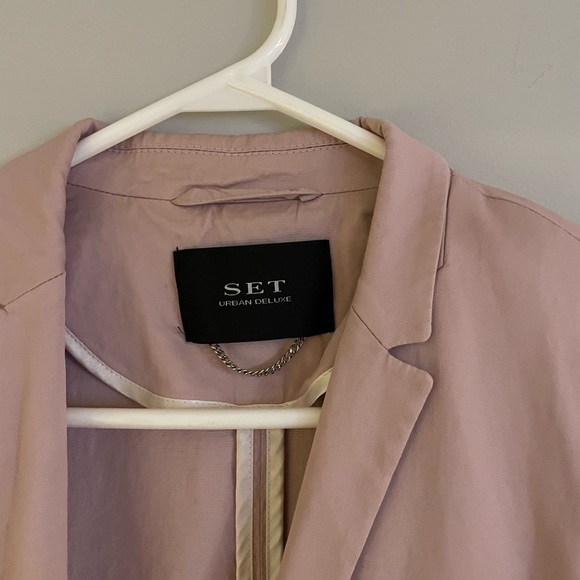 Set Urban Deluxe pink blazer. Made in Europe. - Picture 2 of 3